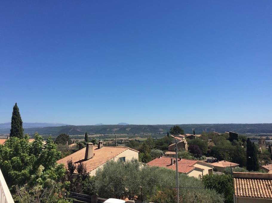 Appartement Sur La Colline Avec Acces Piscine Volx Exterior photo
